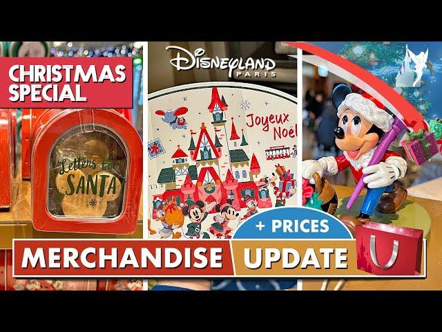 ️ Disneyland Paris MERCHANDISE Update | Christmas Special 2024