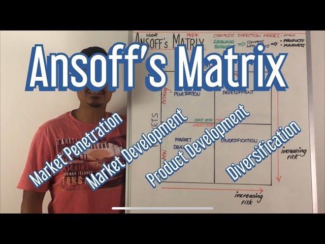 Ansoff's Matrix - A Level Business