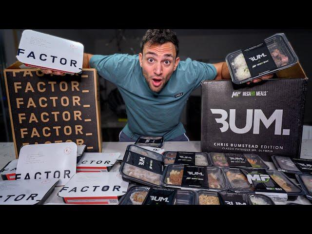 Are Meal Prep Delivery Companies Actually Worth It?! Factor vs Megafit vs Homemade!