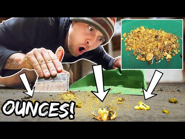 Checkout The PILES OF GOLD Found Cleaning A Paydirt Shop!