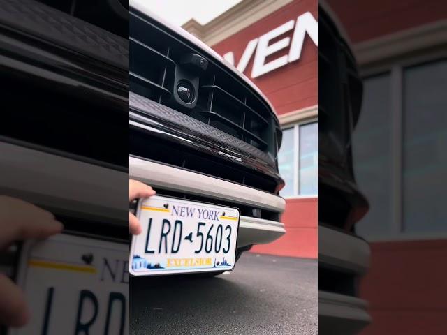  Folding License Plate on a Porsche? Watch This!  #PorscheMods #FoldingLicensePlate #PorscheStyle