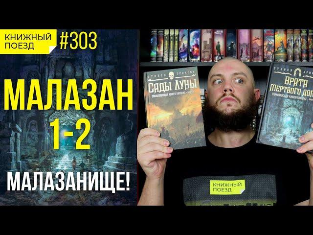  МАЛАЗАНСКАЯ КНИГА ПАВШИХ 1-2 || Обзор книг Стивена Эриксона || Прочитанное