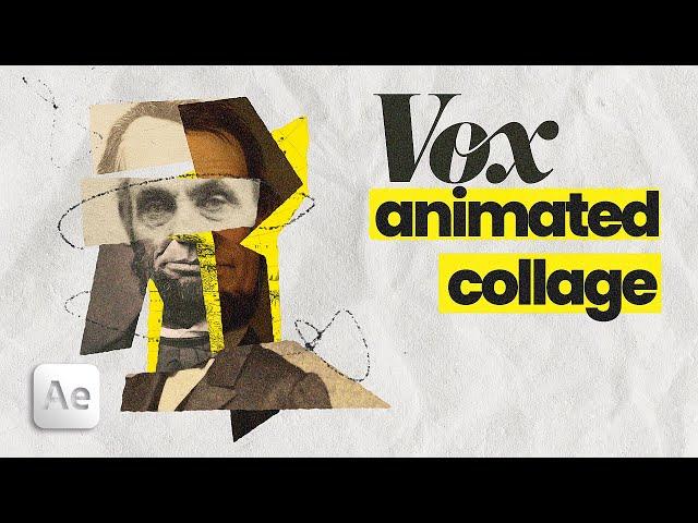 Create VOX Style Collage Animation | Adobe After Effects