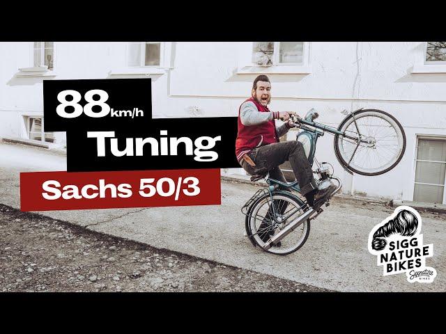 SACHS MOFA TUNING | 90km/h trotz original Zylinder?!