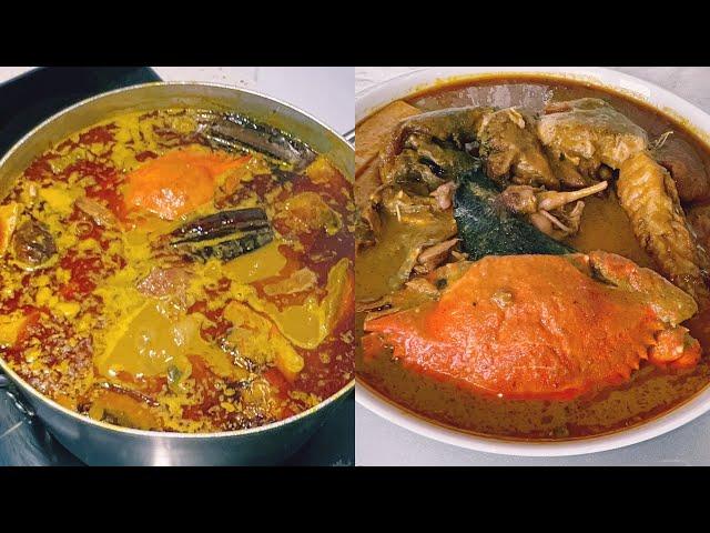 How to Prepare Authentic Ghana Palm nut Soup | Abenkwan | Banga Soup