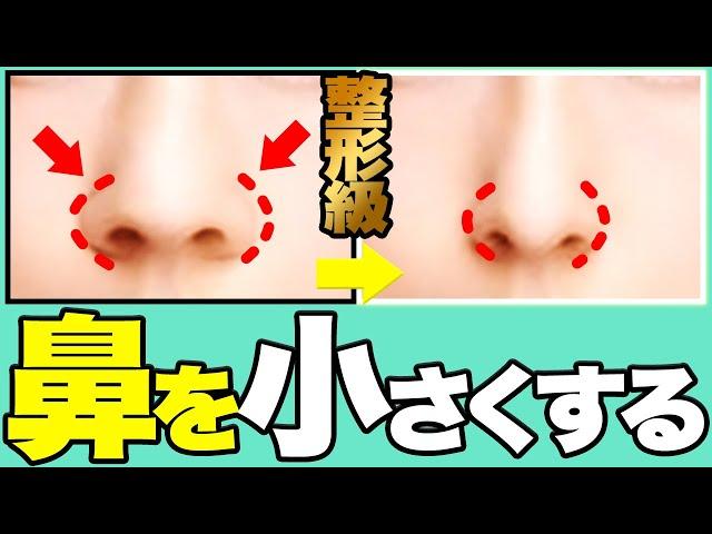 Small nose small dango nose garlic nose effect