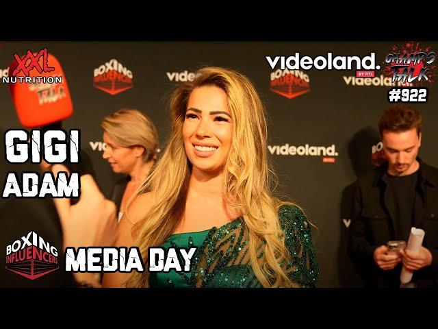 Gigi Adam 'Ik ben 100% SELFMADE! Ik laat dat ZIEN!' #BoxingInfluencers Media Day