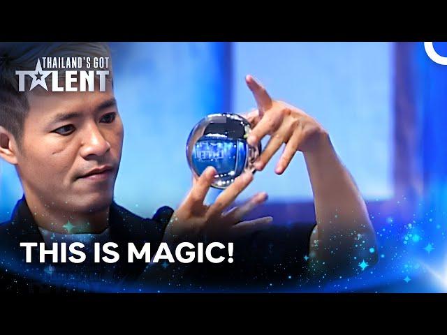 Suphachon Stuns with Jaw-Dropping Magic! | Thailand's Got Talent