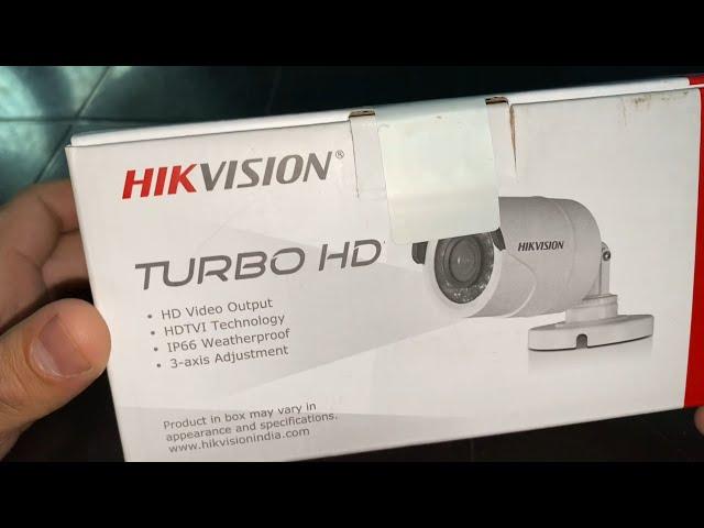 HIKVISION TURBO HD regular series bullet camera (model : DS-2CE1ADOT-IRPF )