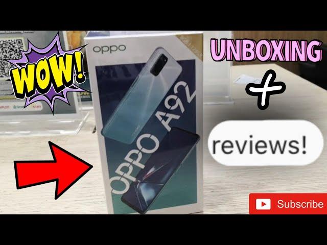 OPPO A92 UNBOXING + REVIEW || ( GAMING, VLOG, PICTURE, VIDEO STABILIZER )