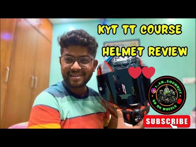 New Helmet UNBOXING | KYT TT COURSE HELMET | REVIEW