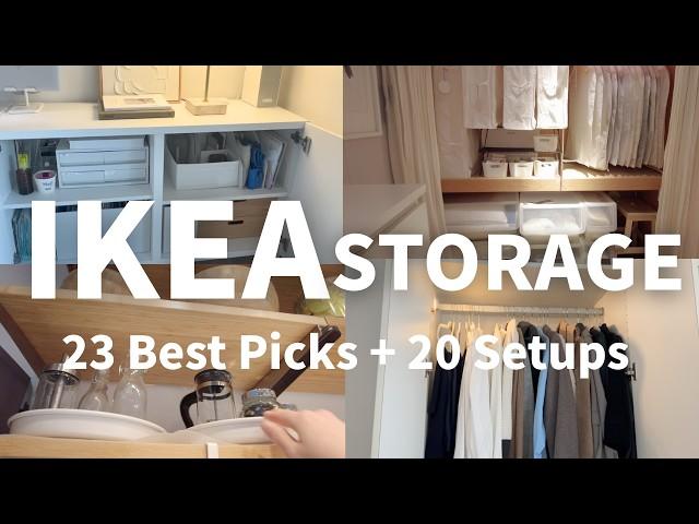 23 Best IKEA Storage Ideas + 20 Real-Life Setups | Room-by-Room Tour
