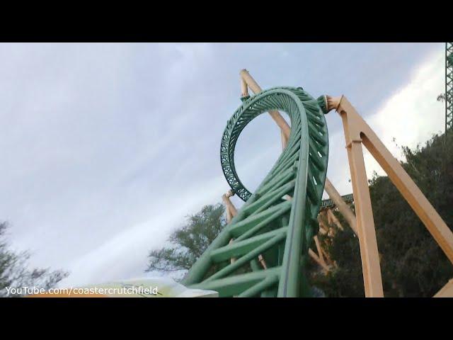 Cheetah Hunt Front Row (HD POV) Busch Gardens Tampa Bay