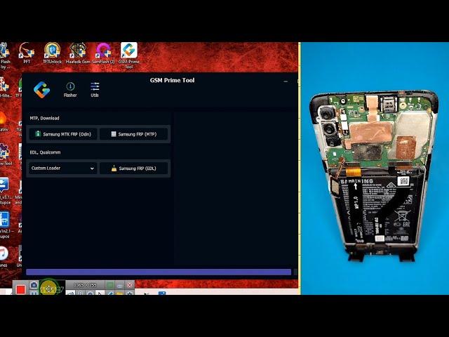 Samsung A20/A20s remove FRP with GSM Prime Tool & EDL & LOADER