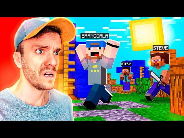 JOGUEI MINECRAFT SKYWARS PELA PRIMEIRA VEZ - Brancoala Games