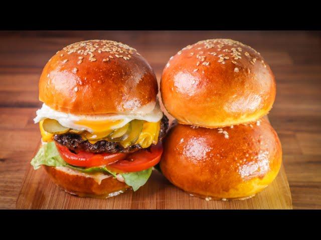 How to Make Super Soft Tangzhnong Burger Buns | Full Recipe