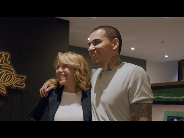 Katie Couric purchases a massive painting from Devon Rodriguez