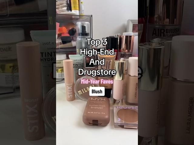 Top 3 - High-End and Drugstore Mid-Year Faves - BLUSH #blush #blushlover #makeupilove