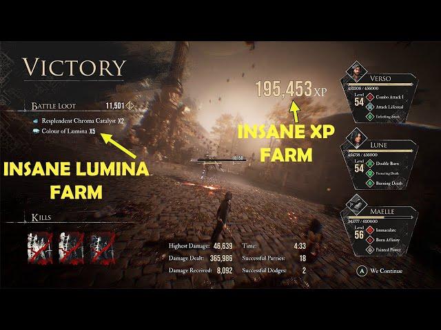 Clair Obscur: Expedition 33 – Easy Colour of Lumina Farm at Top of the Monolith