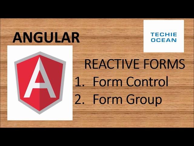 ANGULAR 15 REACTIVE FORM : USING FORMGROUP AND FORM CONTROL