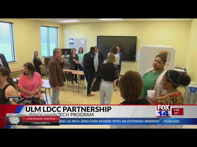 ULM and Louisiana Delta Community College partnership ribbon cutting