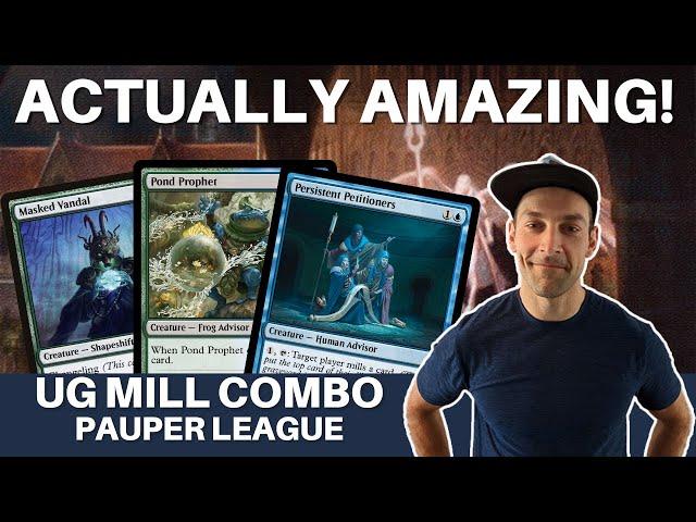 THIS DECK IS SWEET! MTG Pauper UG Mill with Persistent Petitioners may just be a meta killer!