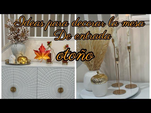 IDEAS PARA DECORAR LA MESA DE ENTRADA PARA OTOÑO / Amzchef