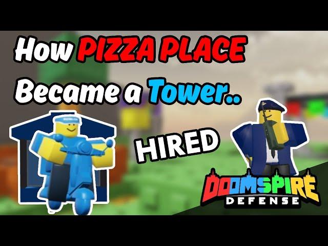 How Pizza Place Became a Tower (kinda) | Doomspire Defense