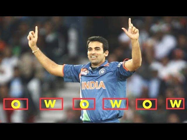 Zaheer Khan's best over | Zaheer khan best over for cricket history|Zaheer khan best bowling ever..