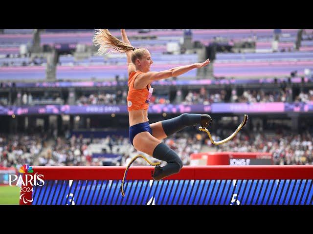 Fleur Jong takes flight for Paralympic record, American Beatriz Hatz grabs bronze | NBC Sports