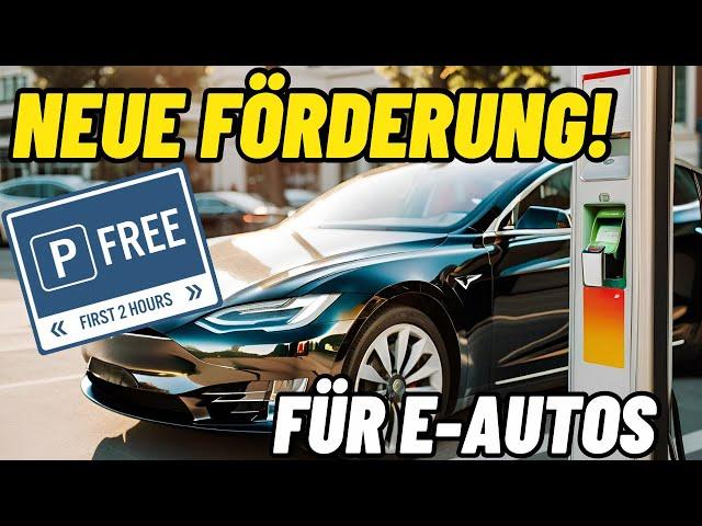 Neue Förderung für E-Autos! Darauf hat ganz Deutschland gewartet  …