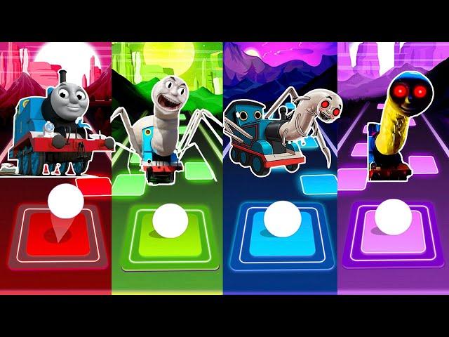  THOMAS THE TRAIN  EVIL THOMAS TRAIN  SPIDER THOMAS  THOMAS TRAIN EXE  Tiles Hop Edm Rush