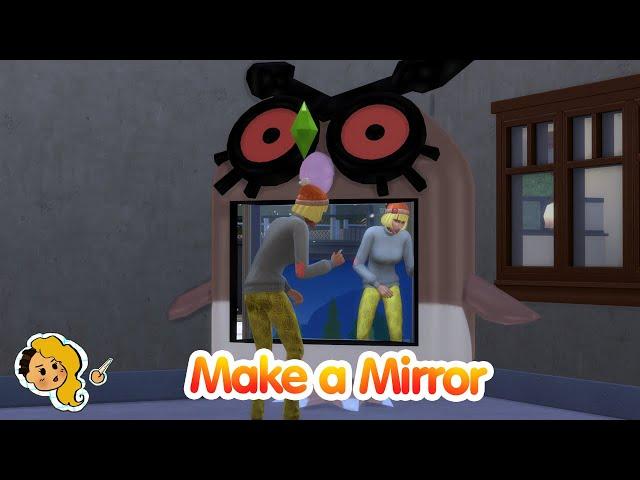 How to Make A Mirror in The Sims 4 FAST and EASY