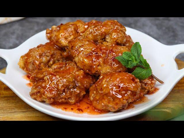 সুইট চিলি ফ্রাইড চিকেন ( খেতে একটু বেশিই মজা ) ॥ Sweet Chilli Fried Chicken Recipe ॥ Fried Chicken