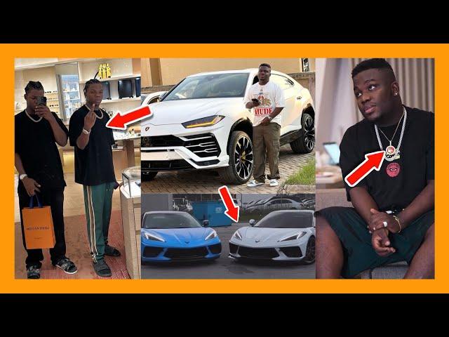 Abu Trica In 'TR0UBLE' As 2 Accra Big Boys 'CHALLENGES' Him By Buying 2 New $250,000 2023 Corvette