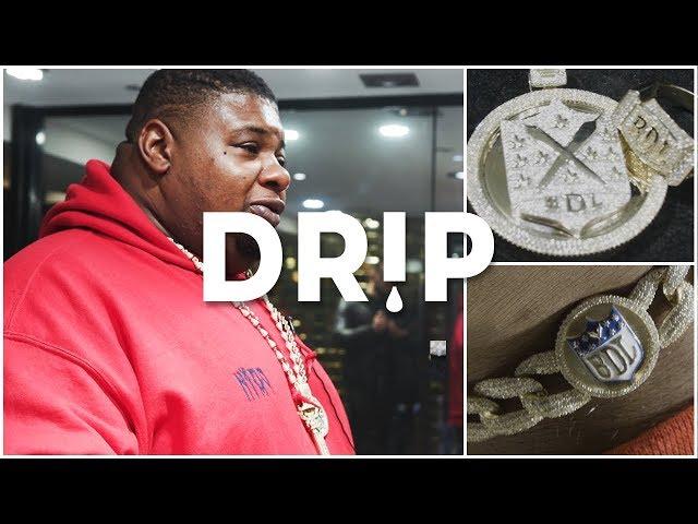 Big Narstie Collects his Iced Out BDL Bracelet - #Drip Ep.6 | Link Up TV