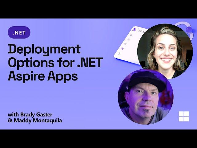 Deployment Options for .NET Aspire Apps