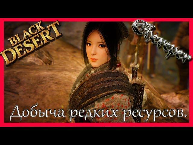 Гайд по добыче редких ресурсов в Black Desert Проки с узлов.