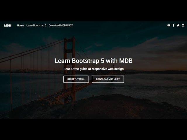 Bootstrap Background Image - Tutorial on the latest Bootstrap 5