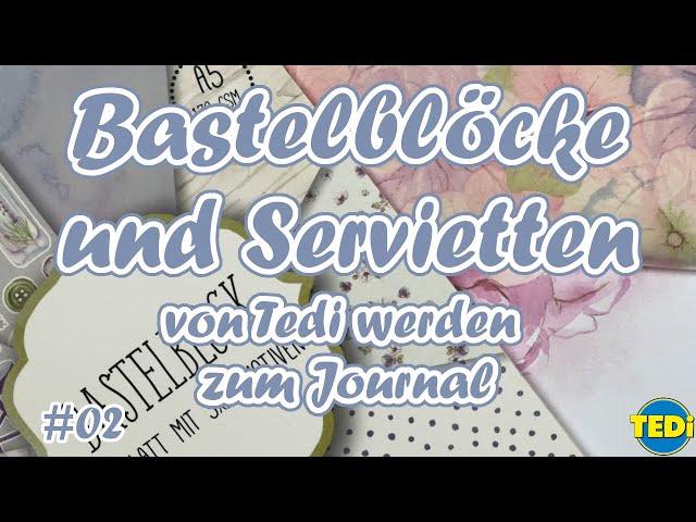 Servietten Album und Tedi Blöcke || Craft with me || #02