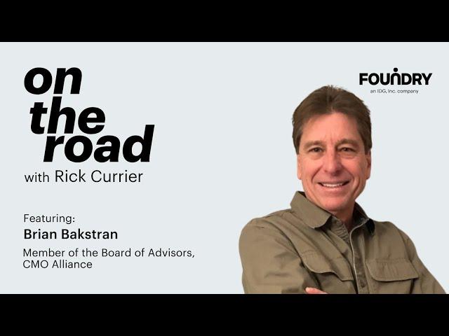 On the road: Brian Bakstran, CMO Alliance