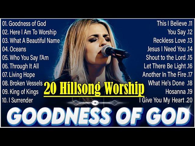 Greatest Hits Hillsong Worship Songs Ever Playlist 2023,Top 20 Popular Christian Songs By Hillsong