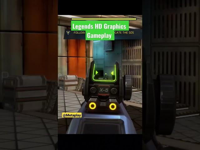 Shadowgun Legends HD Graphics Gameplay | Meta Play #shorts