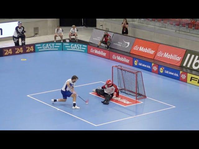 SUI vs FIN - Highlights and Penalty Shootout - EURO FLOORBALL TOUR 2024