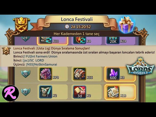 Lords Mobile World Winner Guild Fest Rewards!! Champion Chest ?? #LordsMobile