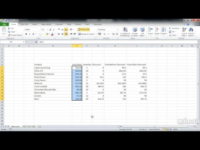 Excel Overview - Excel 2010 VBA