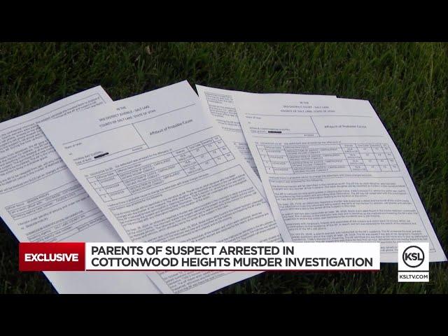 Parents of Cottonwood Heights murder suspect arrested on suspicion of obstruction