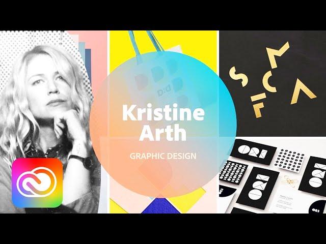 Live Graphic Design with Kristine Arth - 1 of 3 | Adobe Creative Cloud
