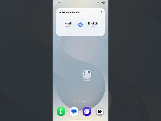 ONE UI 7 LIVE INTERPRETER FEATURE BEST FEATURE EVER  #oneui #oneui7 #oneui7beta #samsung #s24 #S24+