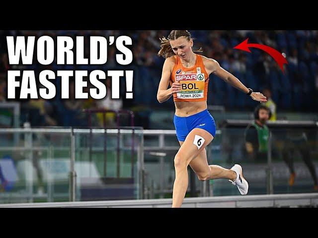 Femke Bol Throws Down World's Fastest Time! || 2024 European Championships - Women's 400 Hurdles